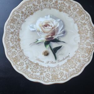 Princess Diana, A Rose Everlasting Plate 1998 Music Box Plate
